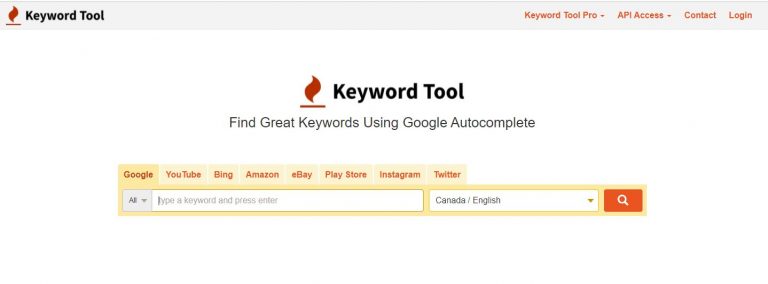 keyword tool pro plus